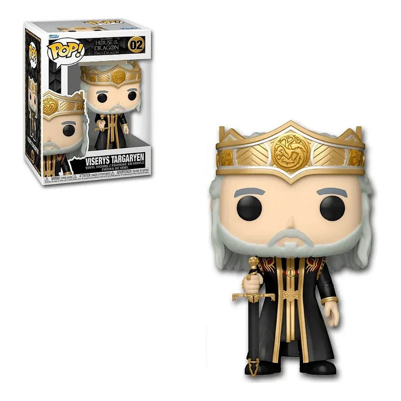 Figura Funko Pop, Viserys Targaryen House Of The Dragon-02 Variante
