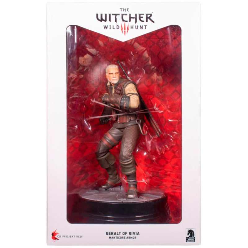Geralt The Witcher 3 Wild Hunt Dark Horse Figure