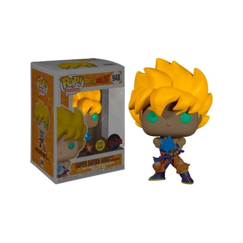 Super Saiyan Goku Glows In The Dark De Funko Pop! Animation