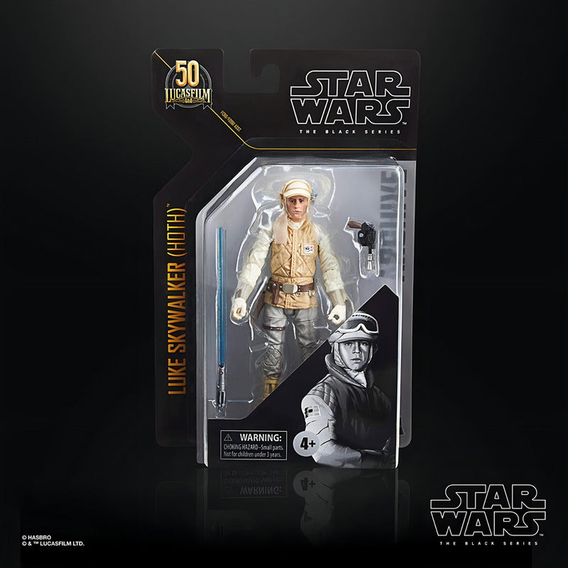 Figura De Acción De Luke Skywalker (hoth) Star Wars The Black Series 15 Cm