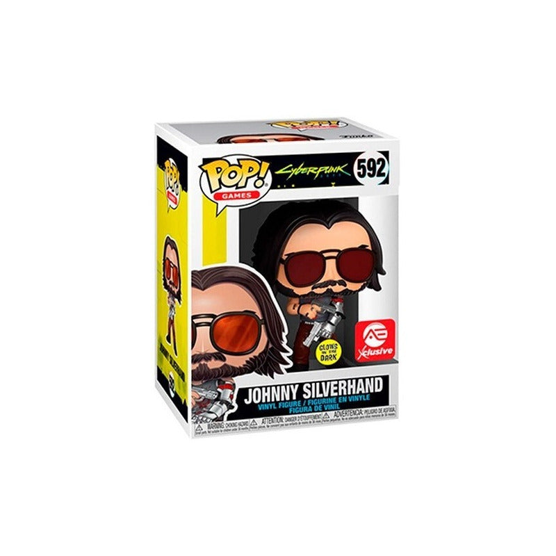 Figura Funko Pop, Johnny Silverhand - Cyberpunk - 592 Gitd