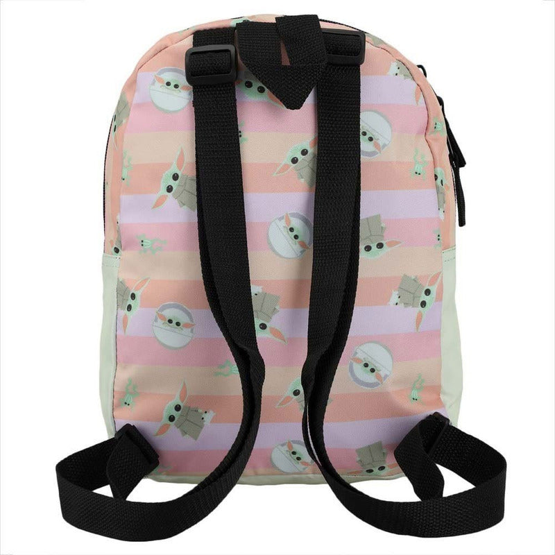 Mochila Mini The Child Grogu - The Mandalorian Bioworld Rosa