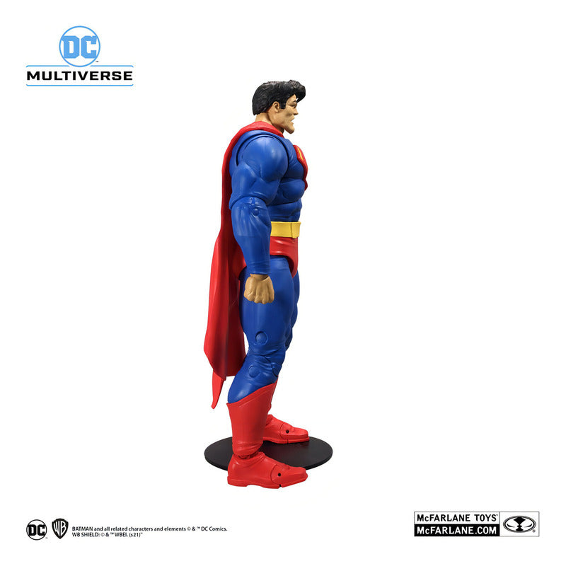 Figura Articulada Superman Dc Multiverse Mcfarlane Toys 22 Puntos