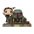 Figura Funko Pop Boba Fett Y Fennec Shand En Trono Star Wars