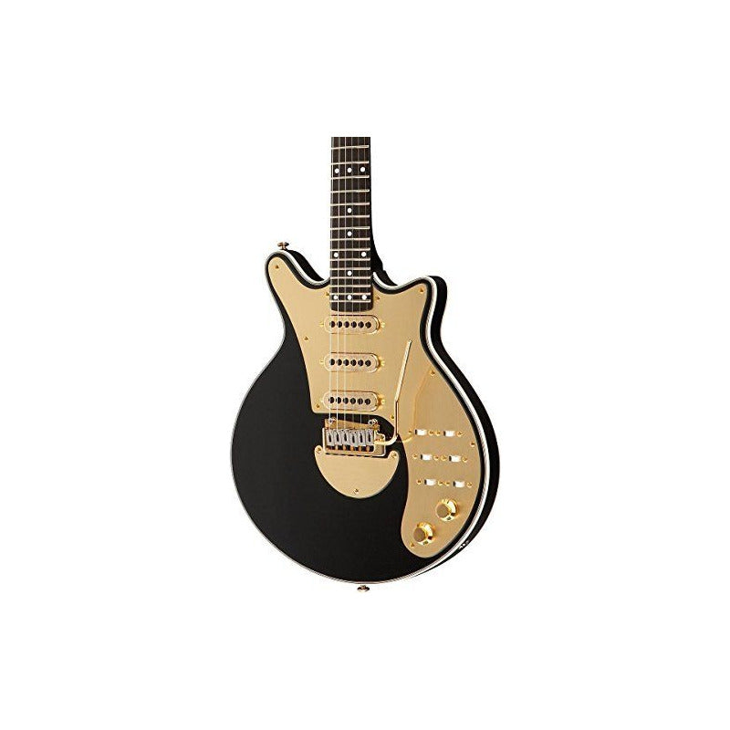 Mini Guitarra Brian May Black & Gold - Marca Axe Heaven Negro Axe  Heaven Brian May  14