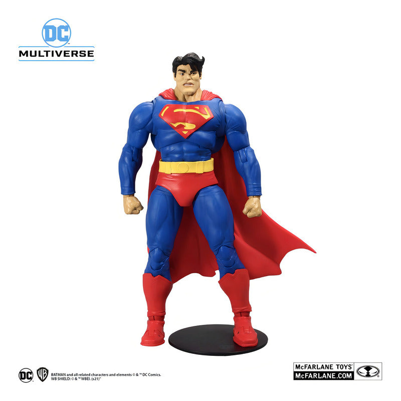 Figura Articulada Superman Dc Multiverse Mcfarlane Toys 22 Puntos