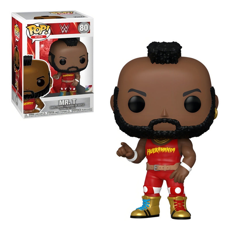 Figura Funko Pop, Mr.t Wwe- 80
