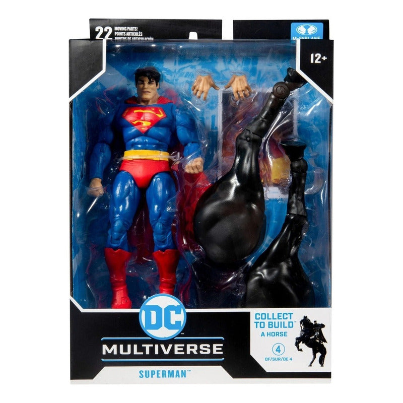 Figura Articulada Superman Dc Multiverse Mcfarlane Toys 22 Puntos