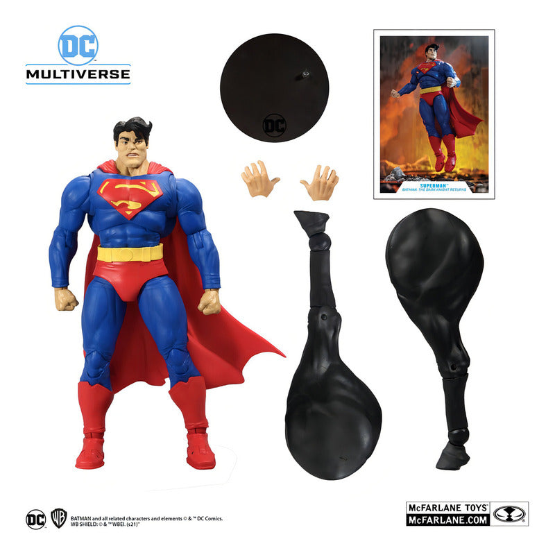 Figura Articulada Superman Dc Multiverse Mcfarlane Toys 22 Puntos