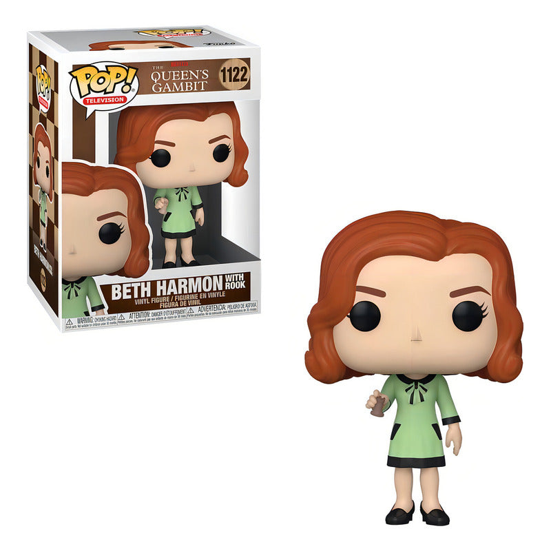 Figura De Acción Gambito De Dama: Beth Harmon Con Torre De Funko Pop! 57689 Television