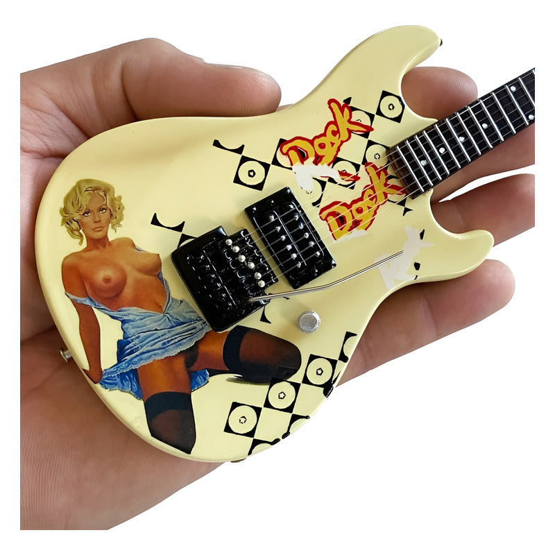 Mini Guitarra Jerry Cantrell Vintage Blue - Axe Heaven Crema Guitarra