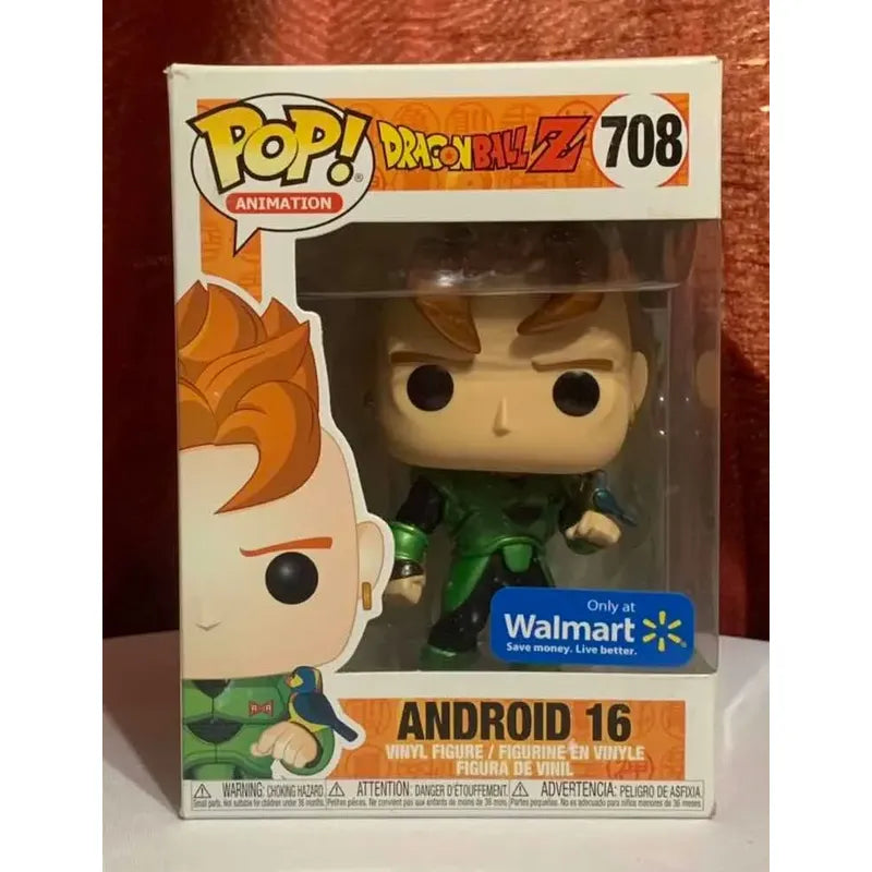 Figura De Acción Funko Pop! De Android 16, Coleccionable De Dragon Ball Z