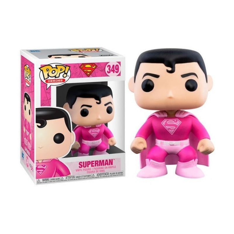 Figura Funko Pop, Superman Breast Cancer Awareness - 349