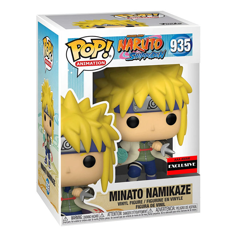 Funko Pop, Minato Namikaze - 935 - Exclusivo Aaa Anime Variante