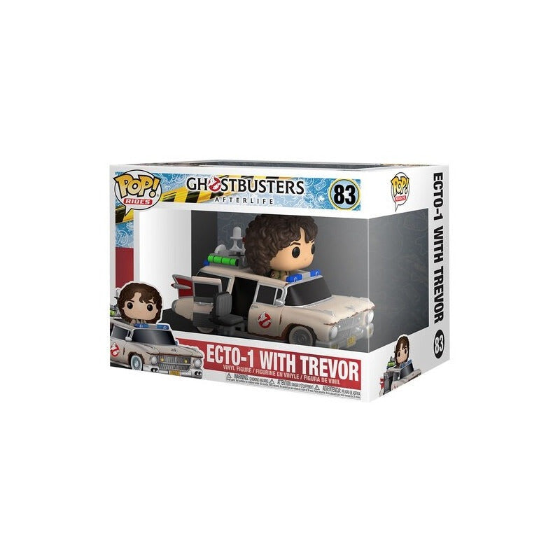 Funko Pop, Ecto -1 With Trevor - Caza Fantasma - 83 Variante