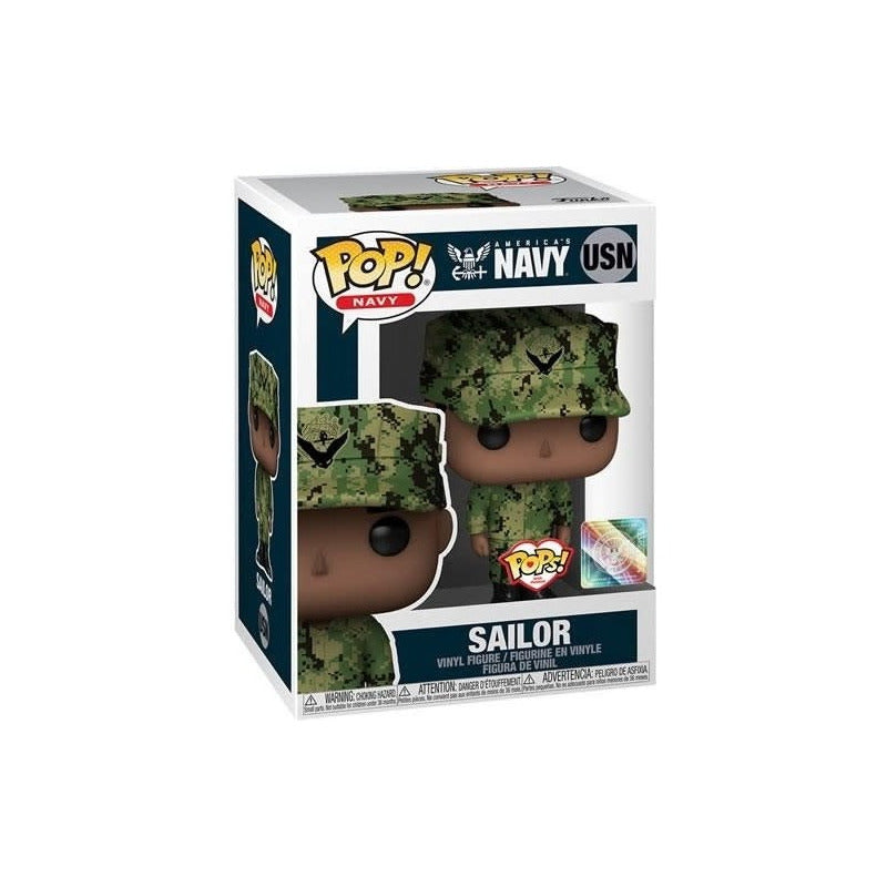 Funko Pop, Marino Eeuu Male (uniforme De Trabajo) Variante