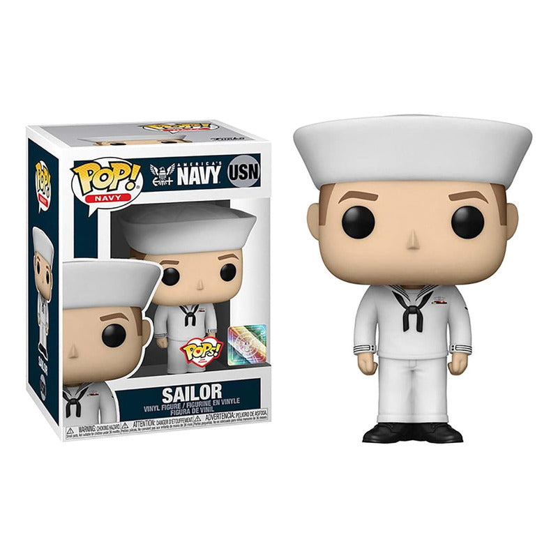 Funko Pop, Marino De Los Estados Unidos (uniforme Blanco) Variante