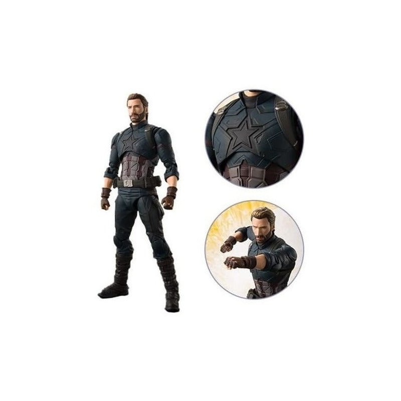 Capitan America - Avengers Infinity War - Sh Figuarts Bandai Avengers Capitán América