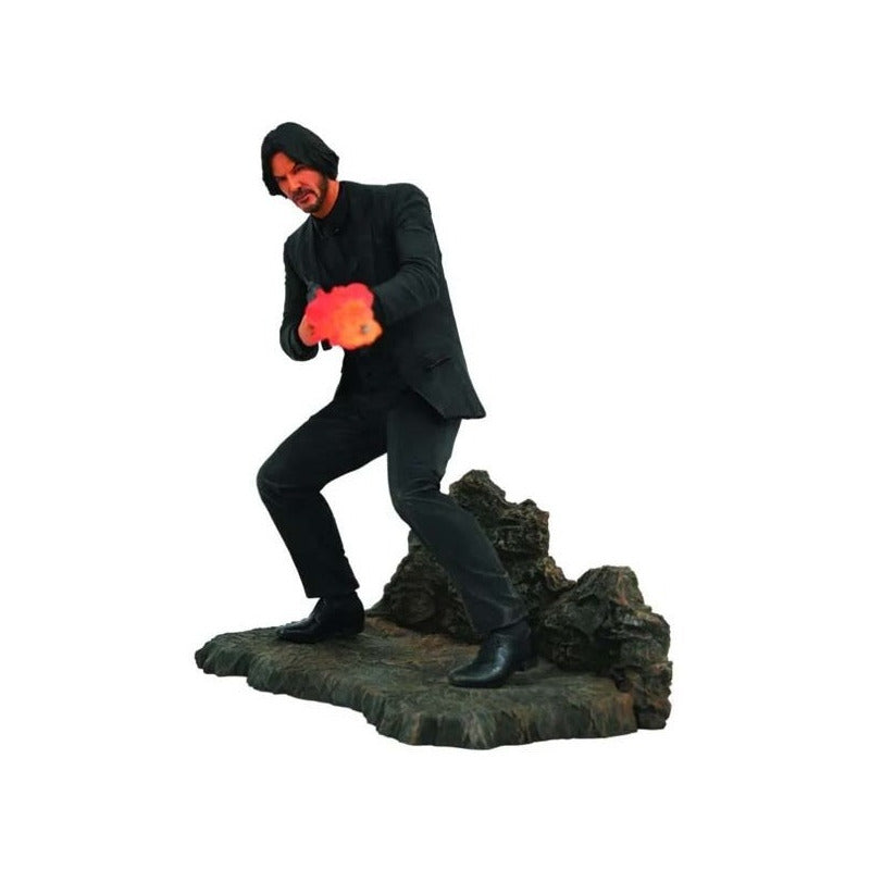 Figura Coleccionable De John Wick Por Diamond Select Toys