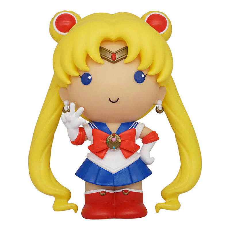 Alcancía Pvc Sailor Moon Monogram Multicolor Diseño Anime