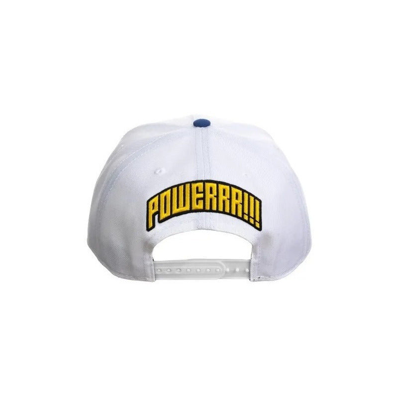 Snapback Gorro Jockey - My Hero Academia - Original Bioworld Blanco Adulto