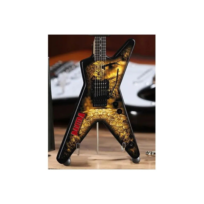 Mini Guitarra Dean Dimebag Pantera - Axe Heaven Marrón Oscuro Axe Heaven Dean Dimebag 14