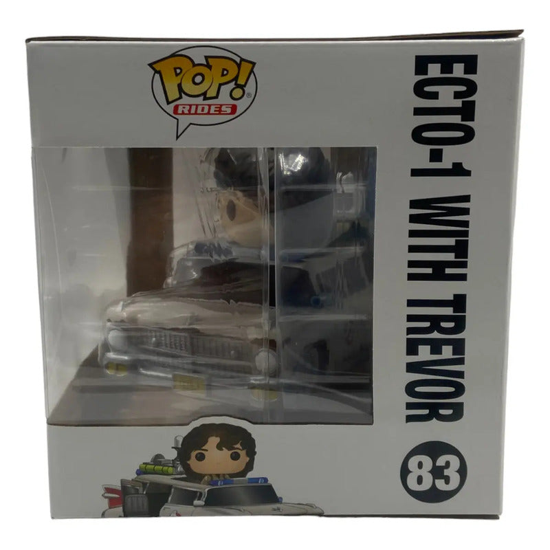 Ghostbusters Afterlife Ecto1 With Trevor #83 Rides Funko Pop