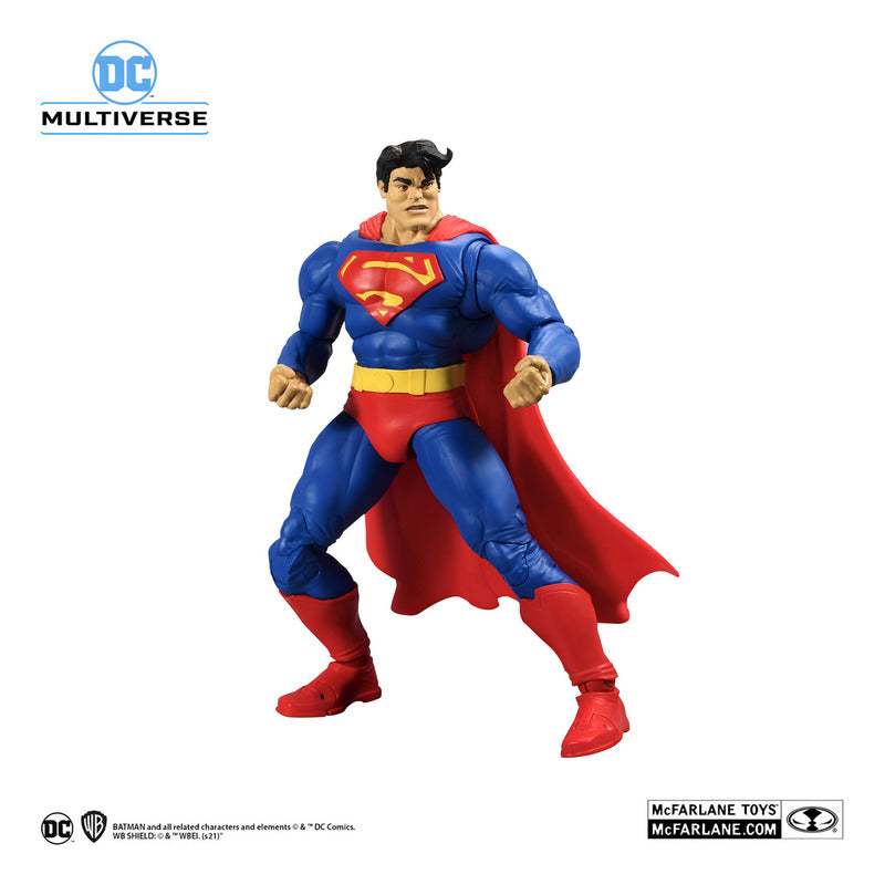 Figura Articulada Superman Dc Multiverse Mcfarlane Toys 22 Puntos