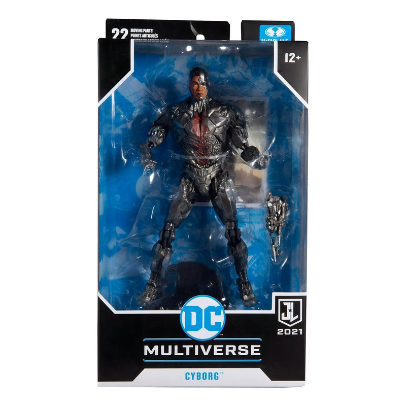 Figura Cyborg Dc Multiverse Liga De La Justicia Mcfarlane