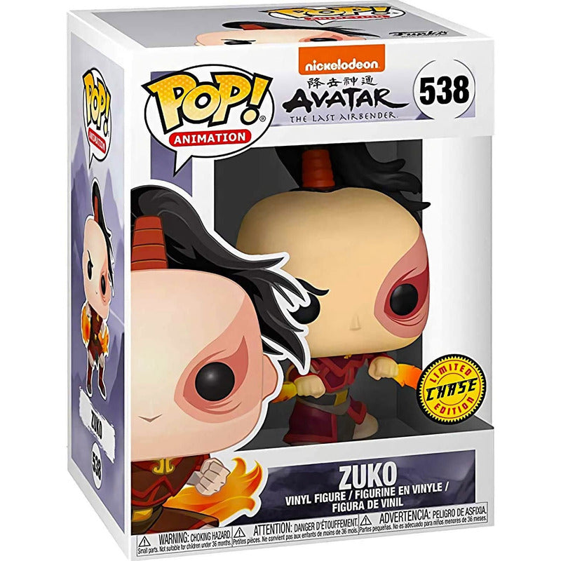 Figura Funko Pop, Zuko - Avatar - 538 Chase Variante
