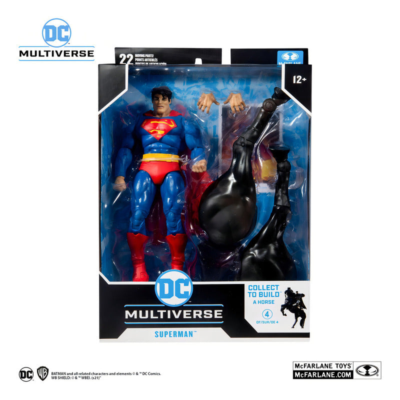 Figura Articulada Superman Dc Multiverse Mcfarlane Toys 22 Puntos