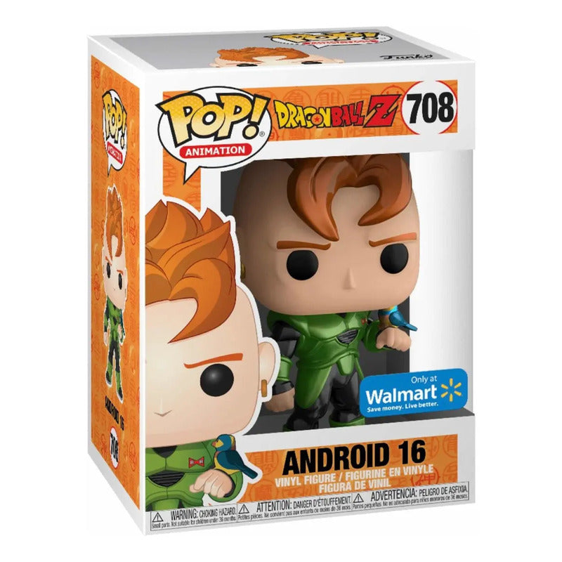 Figura De Acción Funko Pop! De Android 16, Coleccionable De Dragon Ball Z
