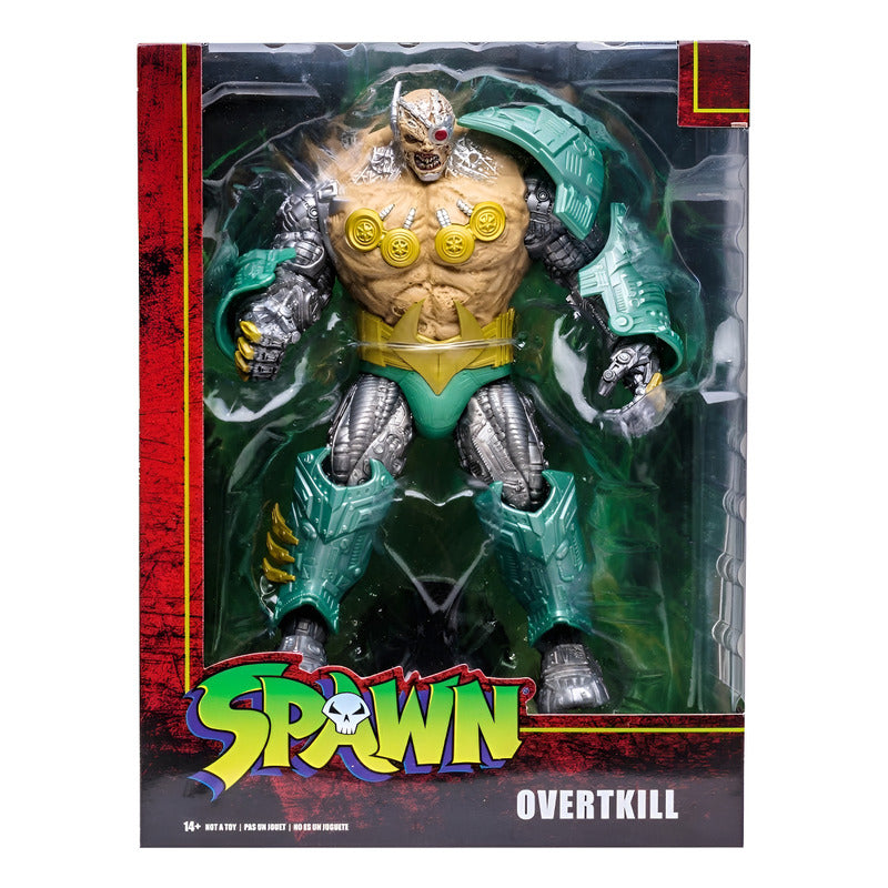Figura De Acción  Overtkill Megafig De Spawn - Mcfalane  Variante