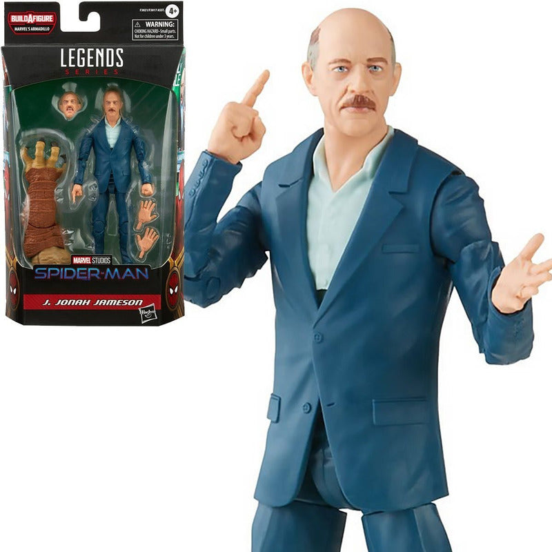 Figura J. Jonah Jameson - Marvel Legends Hasbro Spider Man Variante