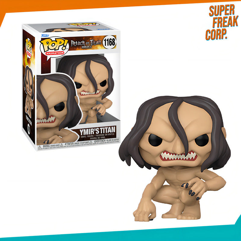 Figura De Acción Funko Pop Ymir's Titan De Ataque De Los Titanes
