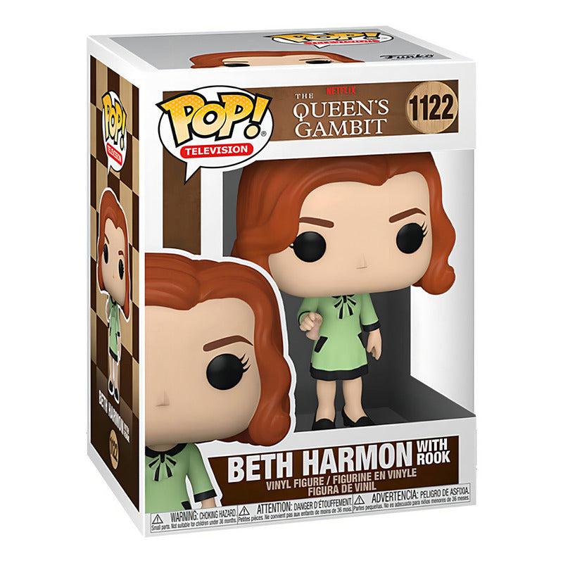 Figura De Acción Gambito De Dama: Beth Harmon Con Torre De Funko Pop! 57689 Television