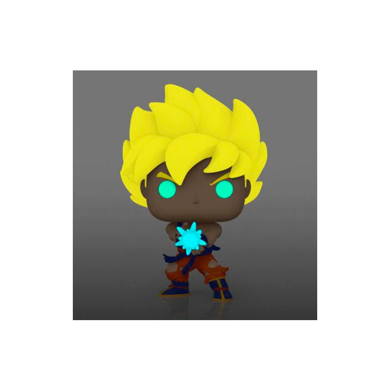 Super Saiyan Goku Glows In The Dark De Funko Pop! Animation