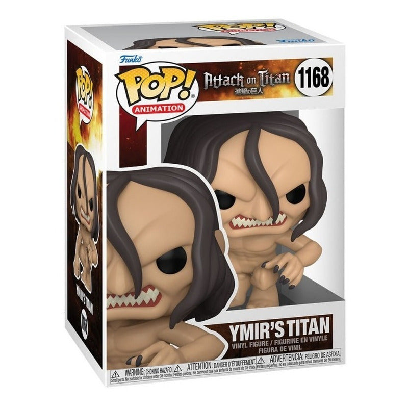 Figura De Acción Funko Pop Ymir's Titan De Ataque De Los Titanes