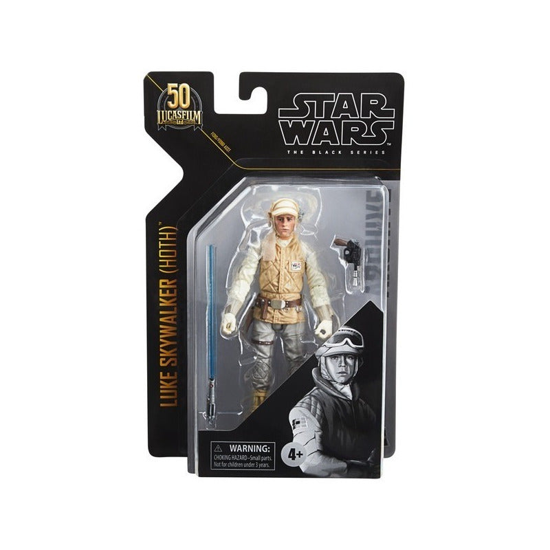 Figura De Acción De Luke Skywalker (hoth) Star Wars The Black Series 15 Cm