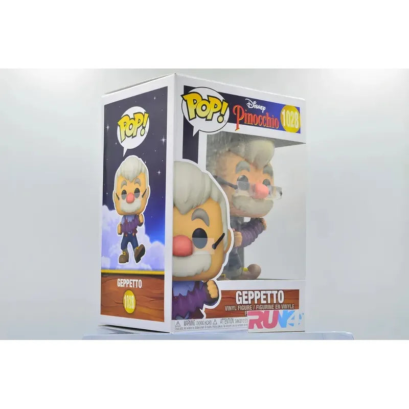 Figura Pop! Funko De Geppetto Con Acordeón  Pinocho #1028