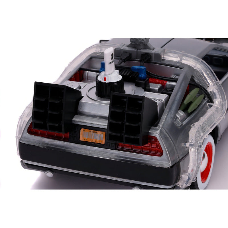 Auto Delorean 1:24 Volver Al Futuro Iii Jada Coleccionable Gris