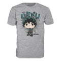 Polera Funko Deku Talla 2xl - My Hero Academia Gris Deku 2 Xl Liso